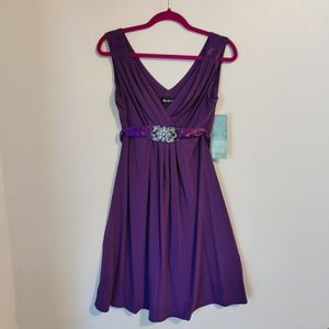 Scarlett Nite Semi Formal Purple Dress, Size 8